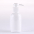 Free Sample White Empty 100ml 120ml 200ml Lotion Bottle Round Square Plastic PET Shampoo Liquid Soap Bottles with Pump
